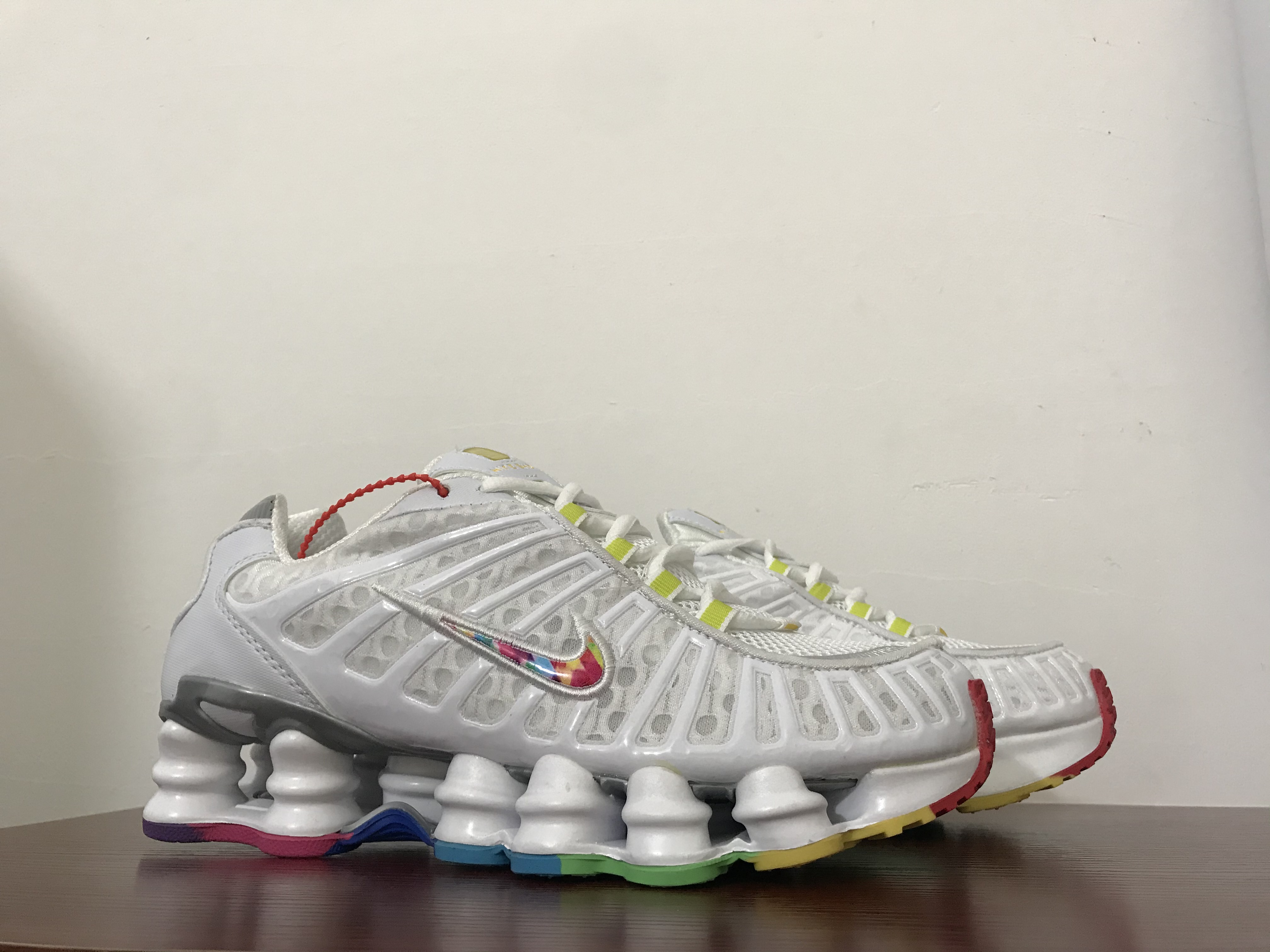 Women Nike Shox 13 Silver Colorful Shoes